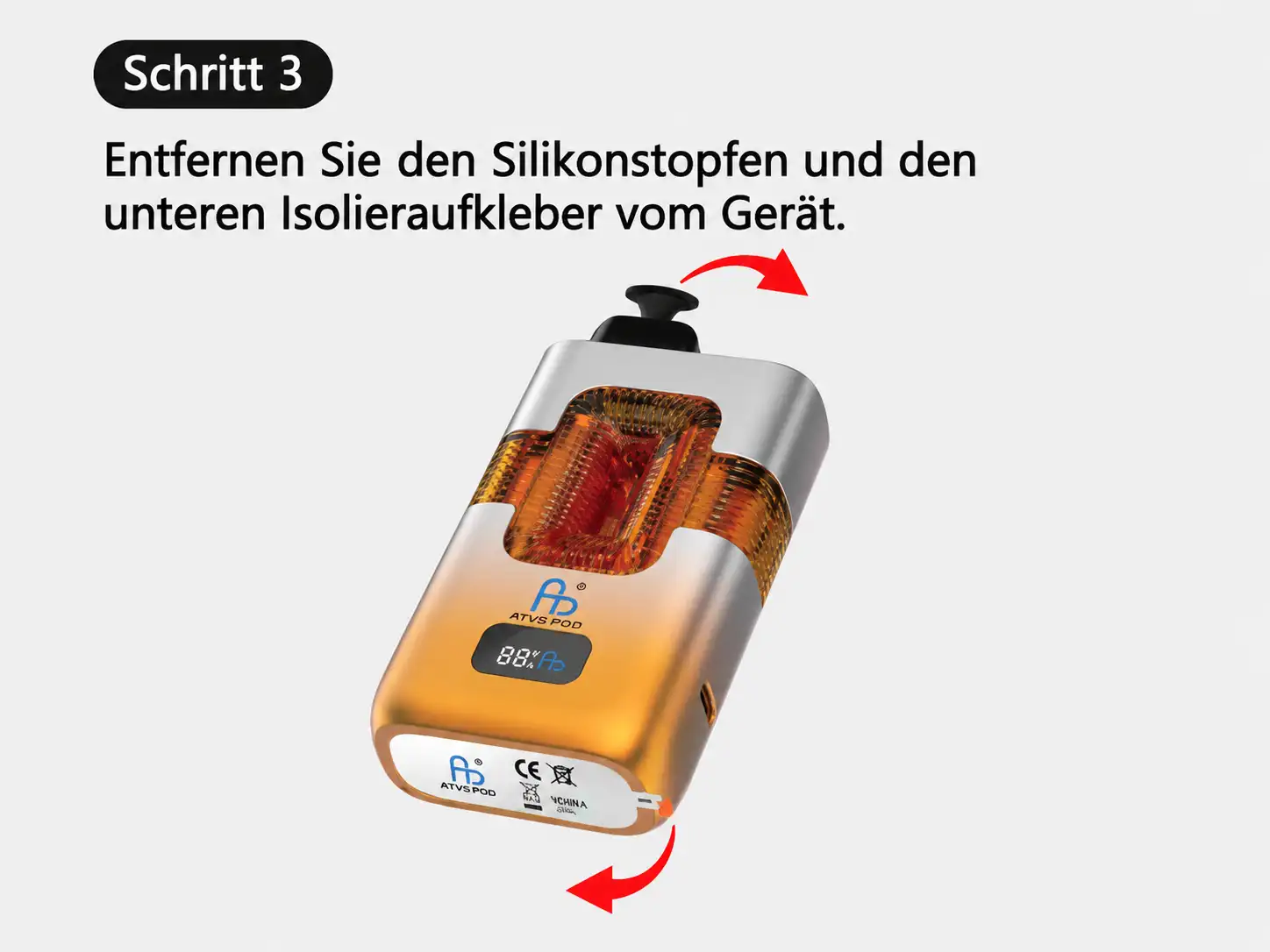 Fumot ECO 2in1 50K Anleitung Schritt 3