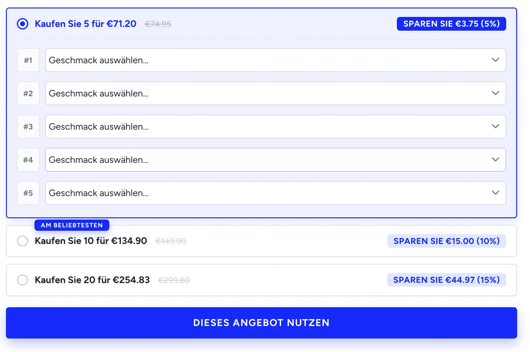 Fumot Tornado 15000 Preis und Mengenrabatte